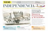 AÑO 28 NÚMERO 28 VENEZUELA 1838, Soublette inició …i200.cnh.gob.ve/pdfs/1838.pdf · También destaca Fermín Toro, importante político, diplomático y educador venezolano, y