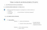 TEMA 2 LA ERA DE LAS REVOLUCIONES (1770-1871)ies-fernando-de-mena.centros.castillalamancha.es/sites/ies... · LAS REVOLUCIONES BURGUESAS Y EL FINAL DEL A.R. ... (18 de Brumario) ...