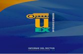 INFORME DEL RECTOR - unex.es · El Real Decreto-Ley 10/2015, de 11 de septiembre, por el que se adoptan medidas en materia de empleo público y de estímulo a la economía, en su