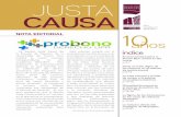 JUSTA CAUSA - PUERTO RICO Microjuris de la Escuela de Derecho. desarrollo de este proyecto universitario creado bajo el formar sirviendo”, se constituye compuesta por estudiantes