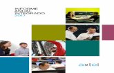 INFORME ANUAL INTEGRADO 2017 - axtelcorp.mxaxtelcorp.mx/sites/axtelcpo.mx/files/informe_anual_integrado_axtel... · 2 INFORME ANUAL INTEGRADO 9 PERFIL AXTEL • Filosofía • Sustentabilidad