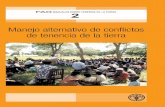 Adriana Herrera y - Home | Food and Agriculture … alternativo de conflictos de tenencia de la tierra Manual de conflictos/S.qxd 16-06-2006 15:29 Pagina i Las denominaciones empleadas