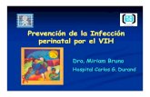 Prevención de la Infección perinatal por el VIH - sap.org.ar³n de la Infección perinatal por el VIH Dra. Miriam Bruno Hospital Carlos G. Durand