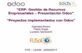 “ERP: Gestión de Recursos Empresariales – Presentación ...certig.fce.unam.edu.ar/documentos/FLISoL2017/Odoo-ERP.pdf · Agenda ¿Qué es un ERP? Beneficios y Características