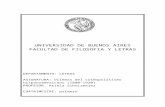 UNIVERSIDAD DE BUENOS AIRES - Letras Vuelve ... · Web viewGonzález, Aníbal (1983). II "Arqueologías: orígenes de la crónica modernista", La crónica modernista hispanoamericana,