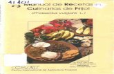 41401 C.J IVlanual de Recetas -1 1 Culinarias de Frijolciat-library.ciat.cgiar.org/ciat_digital/CIAT/books/historical/049.pdfC.J IVlanual de Recetas -1 1 Culinarias de Frijol (Phaseolus