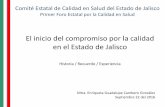 Primer Foro Estatal por la Calidad en Saludjaliscoconcalidad.saludjalisco.com.mx/presentaciones/22 SEP1_inicio... · Jan Carlzon (1941) ... Programa Estratégico de Calidad. PEC.