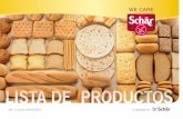 LISTA DE PRODUCTOS - Dr. Schär Institute - Home€¦ ·  · 2015-10-059 Ingredientes: almidón de maíz, harina de arroz, proteína de altramuz, dextrosa, fibra de manzana, espesante: