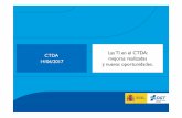 Las TI en el CTDA: CTDA mejoras realizadas 14/06/2017exeforum.biz/jornadas/movilidad/presentacion_dgt1.pdf · Con múltiples motores de análisis y reglas avanzadas de validación,