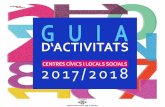 Guia d’Activitats dels Centres Cívics i Locals Socials …€™Ajuntament de Lleida posa a la disposició de la ciutadania 12 Centres Cívics i 21 Locals Socials repartits pels