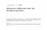 Diario Oficial de la Federación€¦ ·  · 2016-06-21Aplicación para firmar electrónicamente archivos .doc y .docx. La herramienta para la firma de documentos .doc y .docx, ...