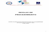 REGLAS DE PROCEDIMIENTO - acontapanama.org de Procedimiento- CIC 2017... · Área 10.1 La responsabilidad social de peritaje contable frente a la corrupción y el lavado de activos.
