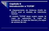 Capítulo 6 Introducción a TCP/IPinvestigaciones\doc… ·  · 2011-04-21Panorámica al enrutamiento sin clase Con el tremendo crecimiento de las redes IP, ... enrutamiento en uso,