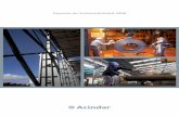 Reporte de Sustentabilidad 2006 - acindar.com.ar · a la mayor siderúrgica mundial, el grupo ArcelorMittal (controlante de Belgo ... Somos una empresa siderúrgica productora de