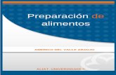 Preparación de alimentos - EDUCEMsistemaucem.edu.mx/bibliotecavirtual/oferta/licenciaturas/gastrono... · cuales son utilizados para la elaboración de diversas recetas. ... Las