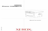 XEROX Phaser 3100MFP/S - Product Support and …download.support.xerox.com/pub/docs/3100MFP/userdocs/any...Apagado de emergencia 4 Información sobre el ozono 4 Información de mantenimiento