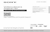 Videocámara Introducción Digital HD - Sony España | …€¦ ·  · 2017-02-23asistencia de Sony. SonyInfo/Support/ 2 Seleccione su país o región. 3 Busque el nombre del modelo