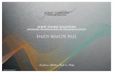 SCENT SYSTEM SOLUTIONS - scentcompany.comscentcompany.com/brochure/es/Enjoy-Remote-Plus-ESP.pdfEL PERFUME MISMO ES ... de gestión para el control a distancia •Enjoy Remote Plus