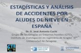 Presentación de PowerPoint - gtn.unizar.esgtn.unizar.es/resources/docs/IVForoCuchi.pdf · . Sólo datos donde intervienes grupos de rescate medicalizados . Para España, sólo dan