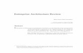 Enterprise Architecture Review - udistrital.edu.cocomunidad.udistrital.edu.co/.../12/Enterprise_Architecture_Review.pdf · Enterprise Architecture Review ... TOGAF, DoDAF Zachman