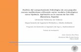 Análisis del comportamiento hidrológico de una pequeña ...lluvia.dihma.upv.es/ES/publi/tfm_pfc_docs/TFM_GRUIZ.pdf · Trabajo de Investigación - Guiomar Ruiz Pérez Análisis del