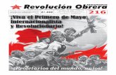 Revolución ObSrEMeANrARaIO€¦ ·  · 2009-05-26la burguesía mundial, la cual solo puede resolverse con la revolución con el desarrollo de la Guerra Popular en Nepal y, por ahí