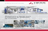 Maquinaria y Equipo para la Industria de Productos de Concreto€¦ · 4 5 Máquina para la fabricación de productos de concreto RH 2000 La RH 2000 es la máquina con la máxima