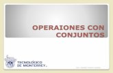 OPERAIONES CON CONJUNTOS - MATEMÁTICAS I · operaiones con conjuntos ing. caribay godoy rangel. diagrama de venn