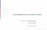 Conectividad social en América Latina - cepal.org · alfabetización digital y esquemas ... Talento digital en Colombia y ... productivos y culturales de comunidades rurales y urbanas