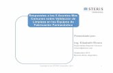 Respuestas a los 5 Asuntos Más Comunes sobre Validación …Argentina_Sep... · Alcance 3 • Por qué se validan los procedimientos de limpieza y en qué consiste esta validación