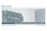 Comprometidos con una banca de confianza y rentable ... · Comprometidos con una banca de confianza y rentable ... están regulados por la legislación española aplicable en el momento