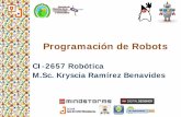 CI-2657 Robótica M.Sc. Kryscia Ramírez Benavides de programación de alto nivel ... Estas características son insuficientes para la creación de un lenguaje "universal" de ... Presentación