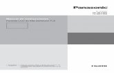 Manual de instrucciones - Panasonic Global · TH-70LF50U TH-80LF50U No. de Modelo Manual de instrucciones Pantalla LCD de Alta De nición Full Español Antes de conectar, utilizar