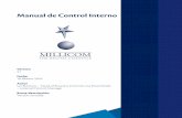 Manual de Control Internotigo-une.com/.../2017/02/ManualControlInterno_Español.pdf1 Introducción Este Manual de Control Interno (MCI) es un documento activo, que contiene una lista