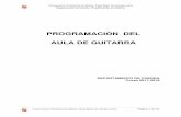 PROGRAMACIÓN DEL AULA DE GUITARRA - C.P.M. …cpmangelbarja.centros.educa.jcyl.es/sitio/upload/PROG… ·  · 2017-11-01LINNEMANN, M.: Gitarrengeschichten (Vol.1 y 2) .Ricordi ...