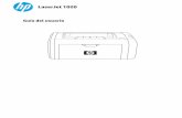HP LaserJet 1020 User Guide - ESWWh10032. · Impresora HP LaserJet 1020 ... El panel de control de la impresora contiene dos luces. Estas luces generan patrones que identifican el