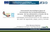 Presentación de PowerPoint - EXPOAPENexpoapen.apen.org.ni/wp-content/uploads/2016/09/5.-Allan-Meneses...Mercados actuales Características del mercado Honduras Rica ... de los INIA