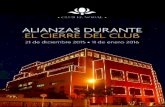 GIMNASIO CLUBES Club Campestre ALIANZAS …publicidad.clubelnogal.com/PDF/Folleto_Alianzas_2015.pdf21 de diciembre 2015 • 11 de enero 2016 CLUBES Alianza con BodyTech para disfrutar