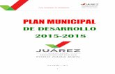 PLAN MUNICIPAL - Municipio de Juárezjuarez-nl.gob.mx/transparencia/articulo10/VIII/Portada e Indice PMD... · durante el proceso de creación del Plan ... Alineación con el Plan