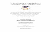 UNIVERSIDAD DE GUAYAQUIL - repositorio.ug.edu.ecrepositorio.ug.edu.ec/bitstream/redug/16988/1/Terminado Tesis ing... · Agricultura orgánica en el Ecuador, para ... Insumos para