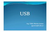 USB - Curso 'Protocolos de comunicación en sistemas ... protocolo de comunicación para dispostivos yNuevos modos de transferencia yNuevas formas de administrar la alimentación yMayor