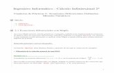 Ingeniero Informático - Cálculo Infinitesimal 2ºma1.eii.us.es/Material/CI_ii_Cuad2.pdf · Para escribir ecuaciones diferenciales con Maple, ... Observación técnica: Maple presenta