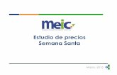 Estudio de precios Semana Santareventazon.meic.go.cr/informacion/estudios/2015/semana... · 2017-11-02 · Marzo, 2015 Estudio de precios ... Auto Mercado Barva Megasuper Barva De
