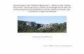 Geologia de Ribes Blaves Riera de Sant - ddd.uab.cat · Geologia de Ribes Blaves – Riera de Sant Jaume: Una prova pilot d’integració de la informació geològica amb aplicacions