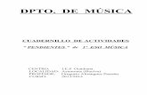 DPTO. DE MÚSICA - Junta de Andalucía Los instrumentos musicales, según el elemento vibratorio, ... 23.- Completa el siguiente cuadro sobre los tipos de voces y tesituras de las
