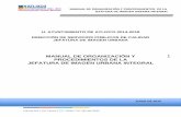 H. AYUNTAMIENTO DE ATLIXCO 2014-2018 DIRECCIÓN …transparencia.atlixco.gob.mx/.../13C.12-MOP-DGDUOSPC-IU-240616.pdf · El presente Manual de Organización y ... explanadas e instalaciones