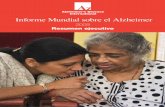 Informe Mundial sobre el Alzheimer 2009 - alz.co.uk · 1 ALZHEIMER’S DISEASE INTERNATIONAL INFORME MUNDIAL SOBRE EL ALZHEIMER 2009 RESUMEN EJECUTIVO Contenido Imagen de portada