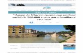 Aguas de Murcia cuenta con un fondo social de 300.000 ... DE MURCIA CUEN… · Gidahatari ¿Qué pueden decir los isótopos sobre el agua... Fundación Aquae La revolución de las