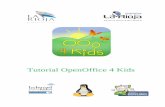 Tutorial OpenOffice 4 Kids - inforlibap15.files.wordpress.com · Redactar un cuento, una historia o una noticia. Crear una infografía con imágenes y textos. ... en el portapapeles