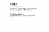 Informe del Alto Comisionado de las Naciones Unidas … más sólidas con todos los interesados, ... humanos, las instituciones nacionales de derechos humanos y los equipos de las